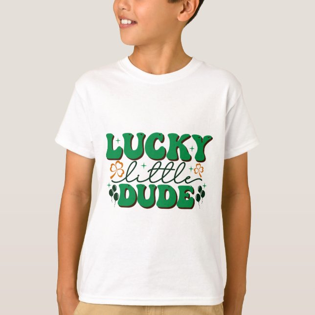 T-shirt Lucky Little Dude (Devant)