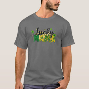 T-shirt LUCKY MAMA ST. PATRICK's DAY MOM