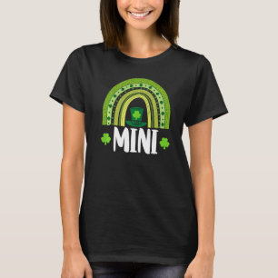T-shirt Lucky Mini Femmes St Patrick's Day Rainbow Love 1