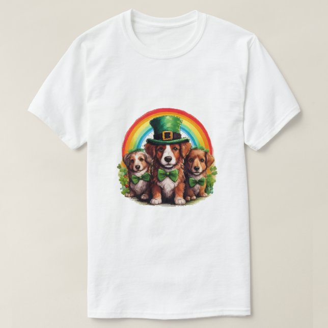 T-shirt Lucky Pup Parade (Design devant)