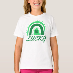 T-shirt Lucky Shamrock Rainbow St Patrick's