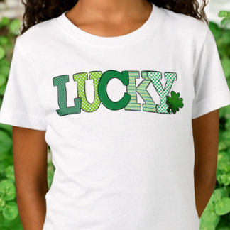 T-Shirt Lucky Shamrock St Patrick's Party