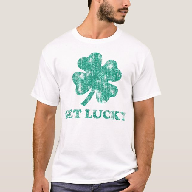 T-shirt Lucky St. Patrick's Day (Devant)