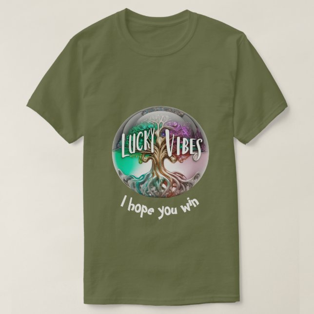 T-shirt Lucky Vibes 01 (Design devant)