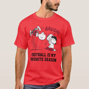 T-shirt Lucy Tue Way Football De Charlie Brown