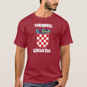 T-shirt Ludbreg, Croatie avec armoiries