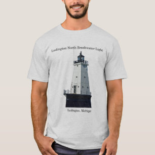 T-shirt Ludington North Breakwater Light shirt