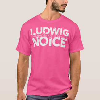T-shirt Ludwig Tout Le Reste Est Bruyant - Bâtons Pour Tam