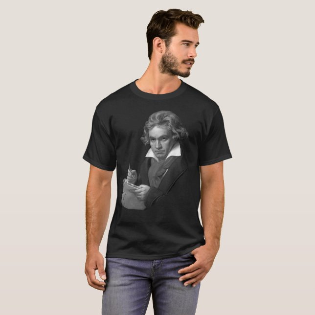T-shirt Ludwig van Beethoven (Devant entier)