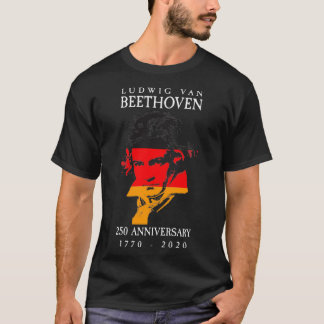 T-shirt Ludwig Van Beethoven 250 17702020 Music Lover Gift