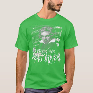 T-shirt Ludwig Van Beethoven Metal