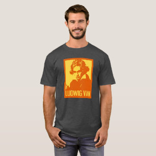 T-shirt Ludwig Van Beethoven Pop Art Portrait