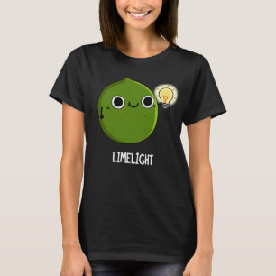 T-shirt Lueur de chaux Funny Fruit Lime Pun Dark BG