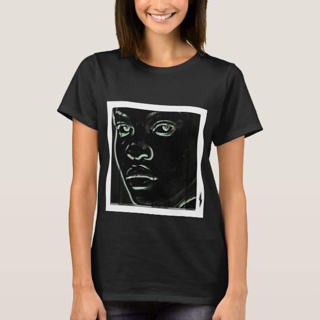 T-shirt Lueur de masque (Devant)