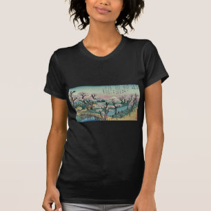 T-shirt Lueur de soirée au pont de Koganei par Ando,
