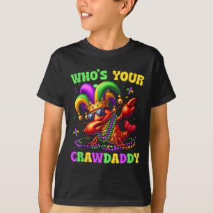 T-shirt Lui Déchirer Votre Crawdaddy Crawfish Jester perle