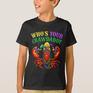 T-shirt Lui Déchirer Votre Crawdaddy Crawfish Jester perle