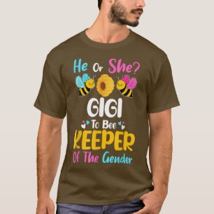 T-shirt Lui Ou Elle Gigi À Être Genre Bébé Révéler Annonce