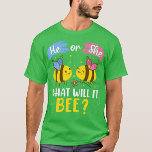 T-shirt Lui Ou Elle Qu'Est-Ce Que Ce Sera Le Sexe Révéler