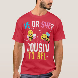 T-shirt Lui Ou Elle Révèle Le Sexe Cousin Révèle La Révéla