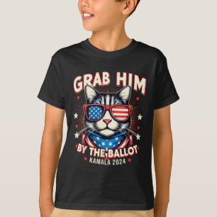 T-shirt Lui Par Le Bulletin De Vote Kamala 2024 Amoureux d