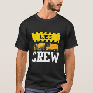 T-shirt Luis Construction Crew Doublon Doublon sur mesure