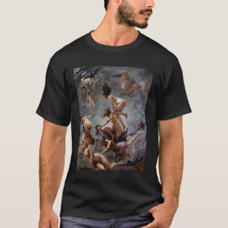 T-shirt Luis Falero Sorcières allant à leur Peinture Sabba