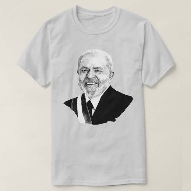 T-shirt Luiz Inacio Lula da Silva (Design devant)