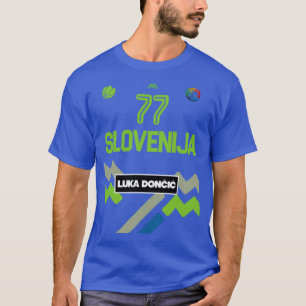 T-shirt Luka Doncic Slovénie Jersey Fan Design1
