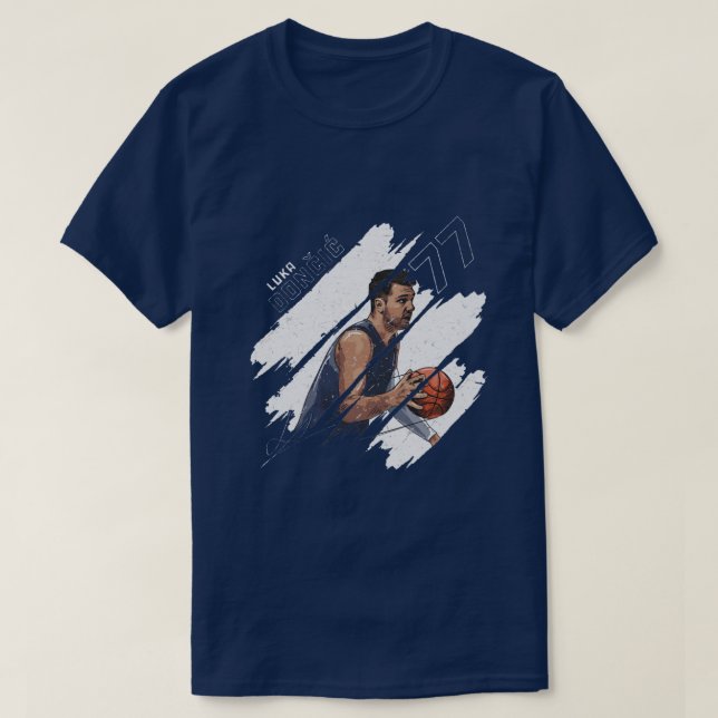 T-shirt Luka Doncic Stripes (Design devant)