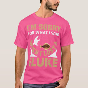 T-shirt Luke Pêcheur Porte Luke Pêche Lure Pêche Ro