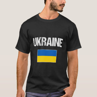 T-shirt L'Ukraine cadeau drapeau ukrainien