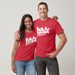 T-shirt Lula 2022 13 PT eleições presidenciais Brasil 20