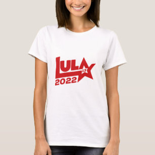 T-shirt Lula 2022 13 PT Presidente Brasil