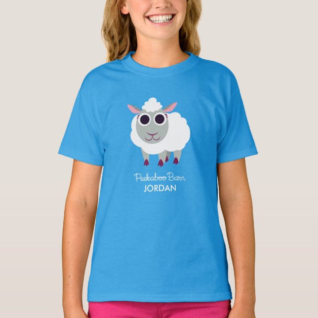 T-shirt Lulu les moutons (Devant)