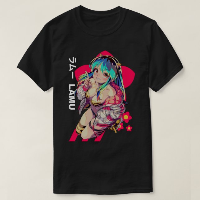T-shirt Lum Urusei Yatsura anime 154 (Design devant)