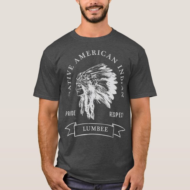 T-shirt Lumbee Tribe Native American Indian Pride Darker (Devant)
