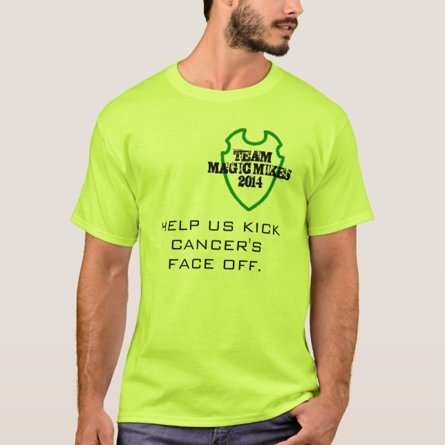 T-shirt Lumière 2014 les chemises d'équipe de nuit ! (Devant)