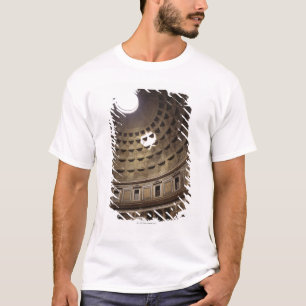 T-shirt Lumière brillant par l'oculus dans le Panthéon