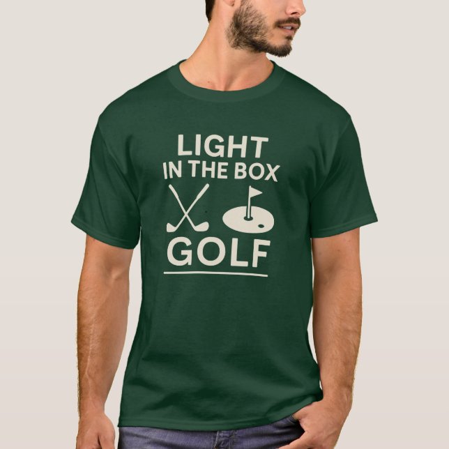 T-shirt Lumière dans la boîte Chemise de golf élégant pour (Devant)