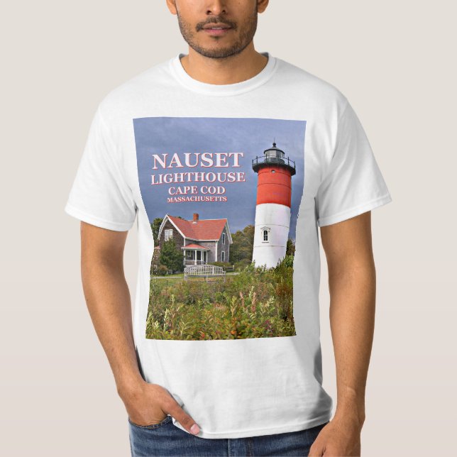 T-shirt Lumière de Nauset, Cape Cod, phare du (Devant)