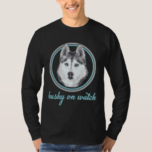 T-shirt Lumière de surveillance Husky