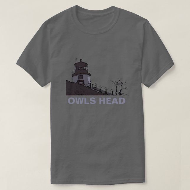 T-SHIRT LUMIÈRE DE TÊTE DES OWLS (Design devant)