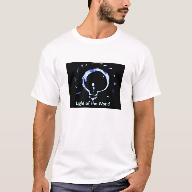 T-shirt Lumière du monde (Devant)