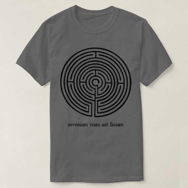 T-shirt Lumière inveniam viam aut faciam (Design devant)