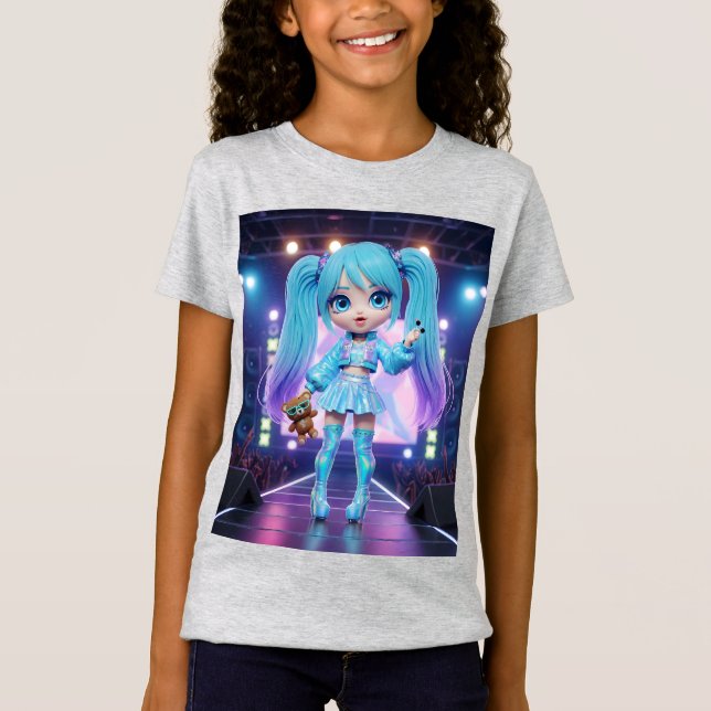 T-Shirt Lumière néon (Devant)