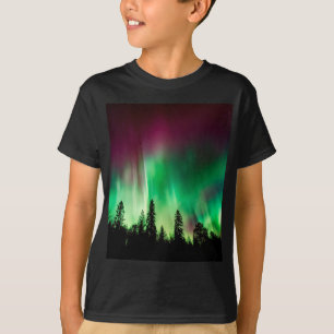 T-shirt Lumière nord d'Aurora borealis