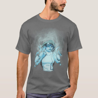 T-shirt Lumière personnelle de musique