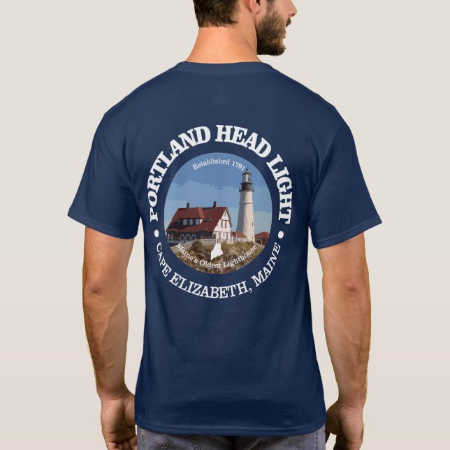 T-shirt Lumière tête Portland (Dos)