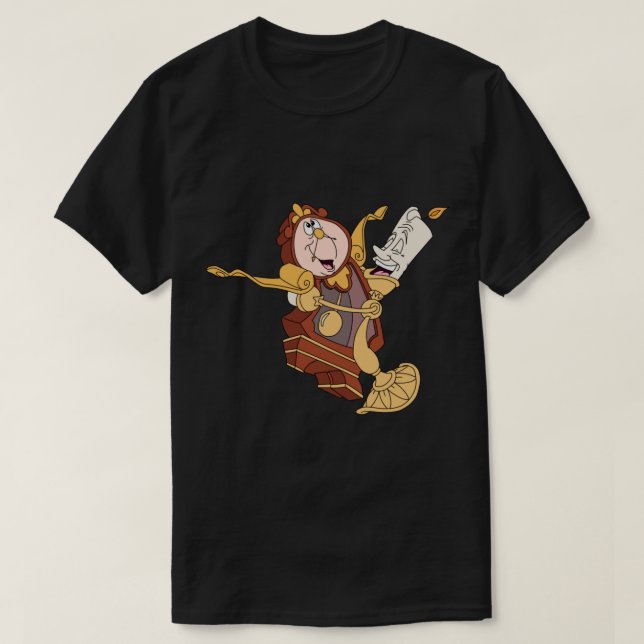T - Shirt Lumiere und cogsworth Classic (Design vorne)